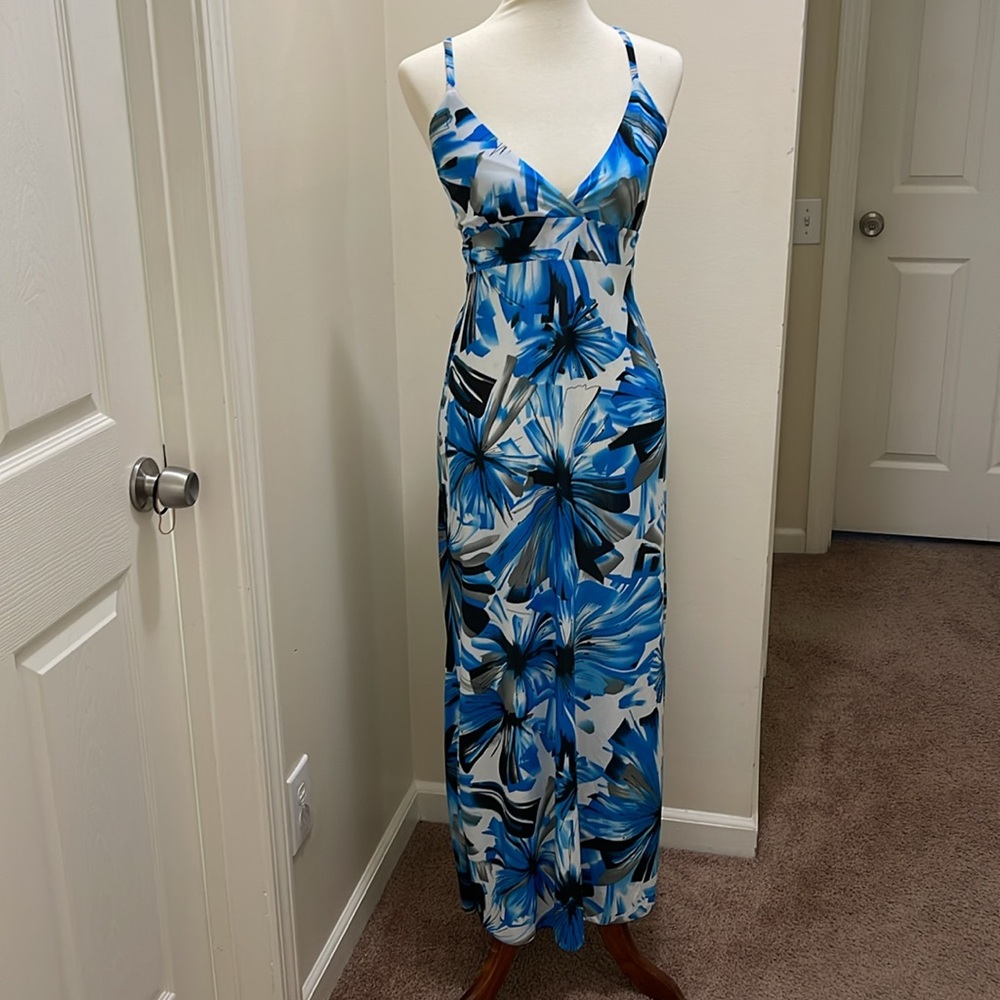 Cesti Couture blue dress size M